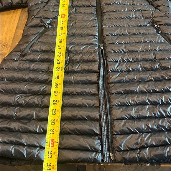 Marmot Echo Women’s EUC black jacket large $250 knee length CURRENT STYLE - Picture 7 of 12